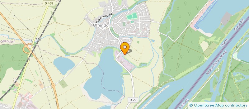 localisation de l'entreprise SCI ESPACE MODERN  OFFENDORF