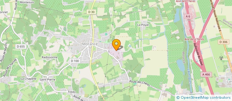 localisation de l'entreprise SCI ESPACE MORANCE  MORANCE