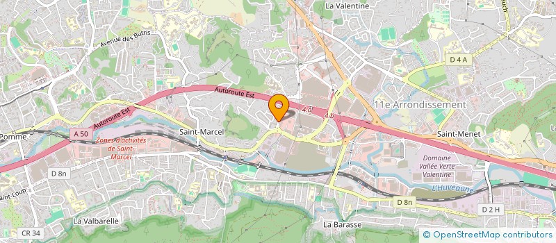 localisation de l'entreprise SCI ESPACE PROVENCE à MARSEILLE