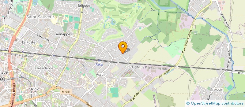 localisation de l'entreprise SCI ESPACE SANTE CV à VILLENEUVE-D'ASCQ