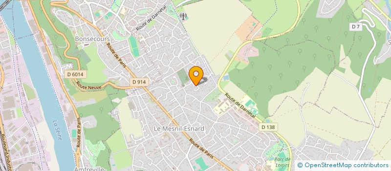 localisation de l'entreprise SCI ESPACE SANTE DE TOURVILLE  LE MESNIL-ESNARD