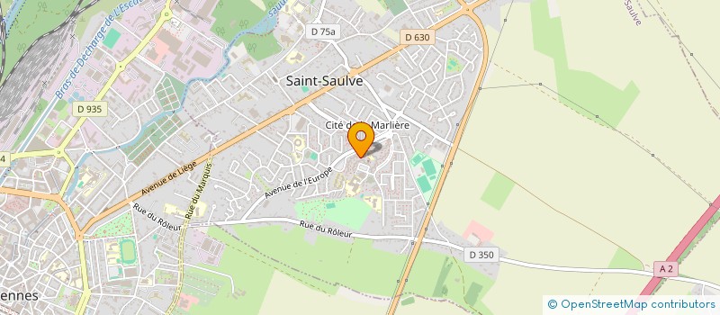 localisation de l'entreprise SCI ESPACE SANTE LA PEPINIERE  SAINT-SAULVE