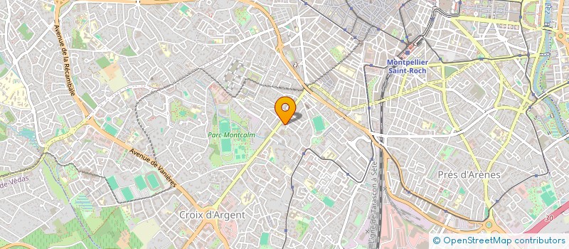 localisation de l'entreprise SCI ESPACE VITAL à MONTPELLIER