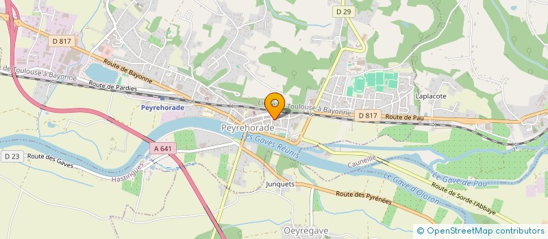 localisation de l'entreprise SCI ESPADON  PEYREHORADE