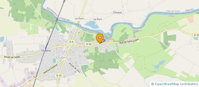 localisation de l'entreprise SCI ESPAILLAT à CHABRIS