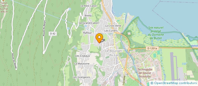 localisation de l'entreprise SCI ESPAIRE  LE BOURGET-DU-LAC