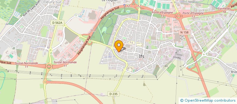 localisation de l'entreprise SCI ESPALLARGAS JBP  IFS