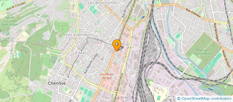 localisation de l'entreprise SCI ESPALO 2006 à CHENOVE