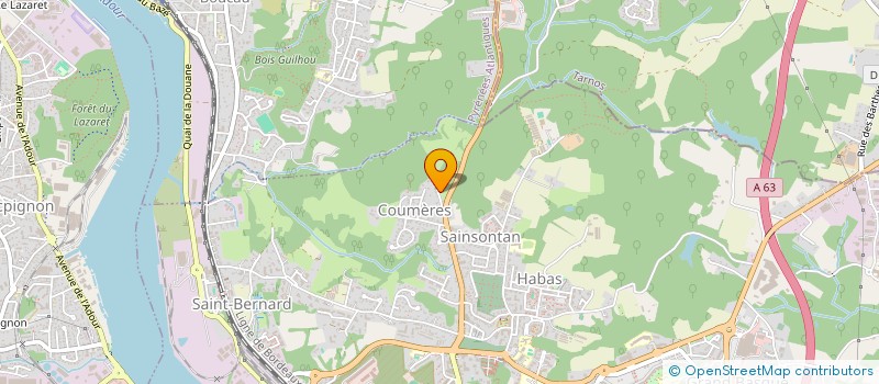 localisation de l'entreprise SCI ESPAMADA à BAYONNE