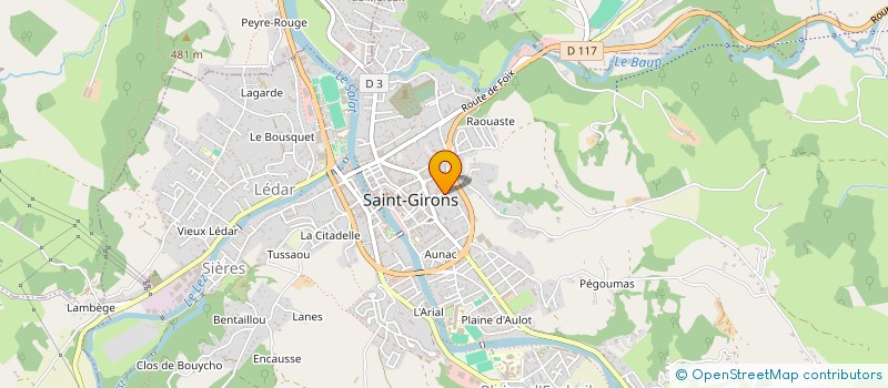 localisation de l'entreprise SCI ESPC à SAINT-GIRONS