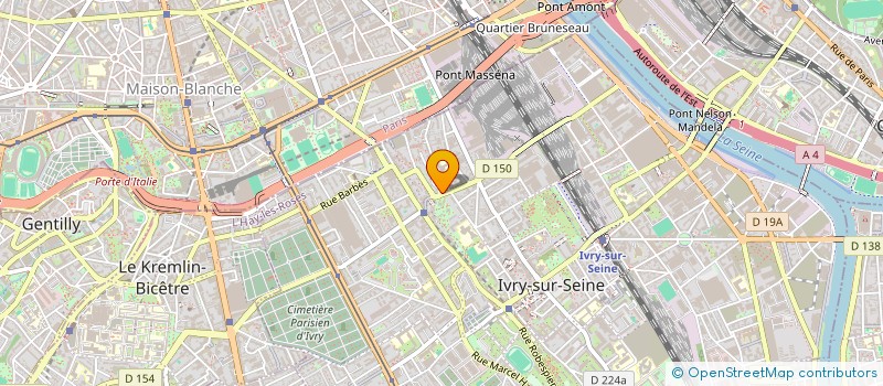 localisation de l'entreprise SCI ESPE à IVRY-SUR-SEINE