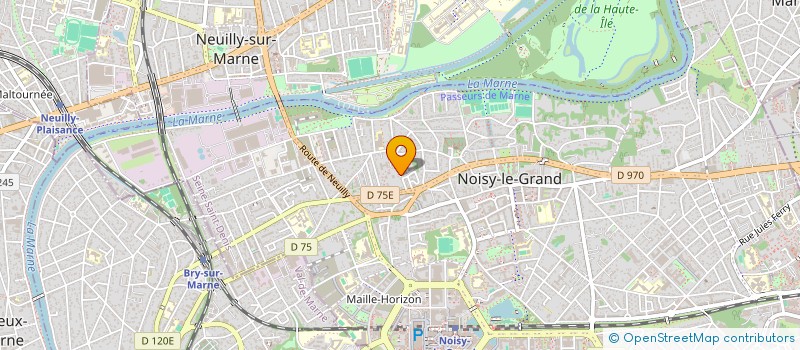 localisation de l'entreprise SCI ESPE à NOISY-LE-GRAND