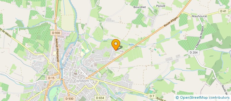 localisation de l'entreprise SCI ESPE IMMO  CONDOM