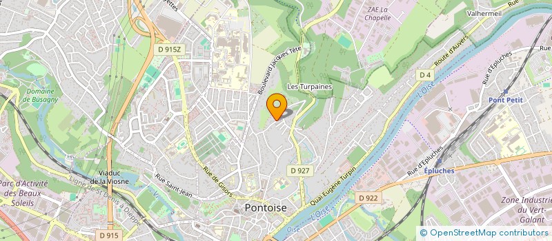 localisation de l'entreprise SCI ESPERANCA  PONTOISE