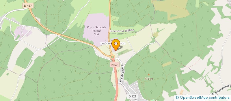 localisation de l'entreprise SCI ESPERANCE 2001  VALLEROIS-LORIOZ