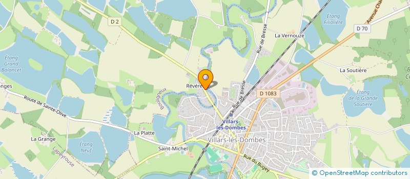 localisation de l'entreprise SCI ESPERANCE à AMBERIEUX-EN-DOMBES