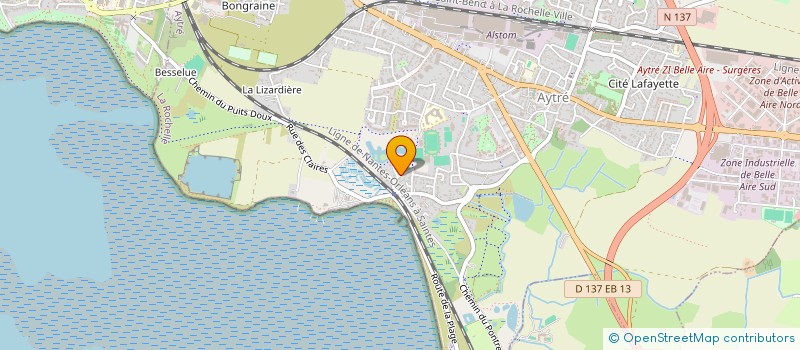 localisation de l'entreprise SCI ESPERANCE  AYTRE