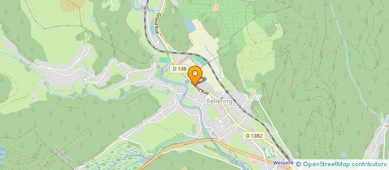 localisation de l'entreprise SCI ESPERANCE  FELLERING