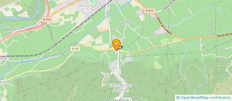 localisation de l'entreprise SCI ESPERANCE  SAINT-MICHEL-DE-LLOTES