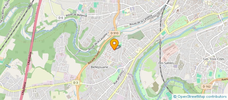 localisation de l'entreprise SCI ESPERANCE  POITIERS