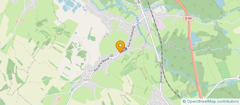 localisation de l'entreprise SCI ESPERANCE  CITERS