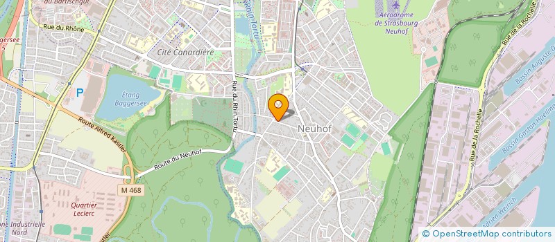 localisation de l'entreprise SCI ESPERANCE  STRASBOURG