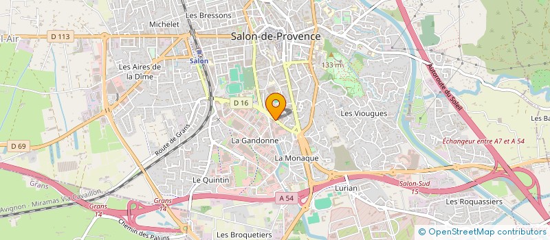 localisation de l'entreprise SCI ESPERANCE  SALON-DE-PROVENCE