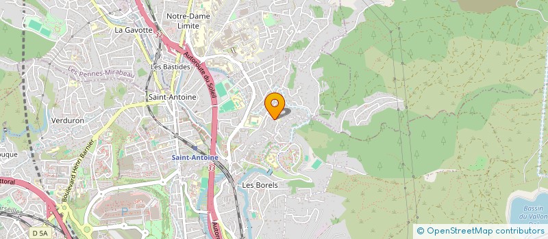 localisation de l'entreprise SCI ESPERANDIEU à MARSEILLE