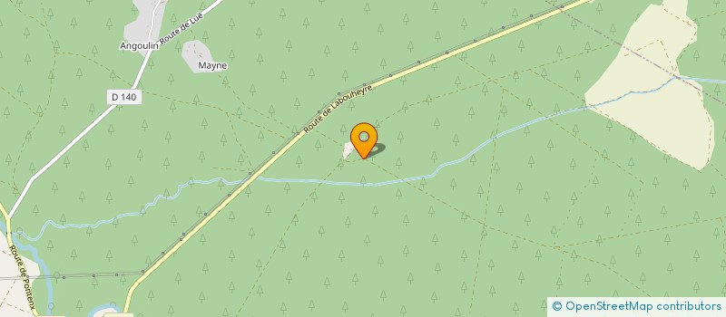 localisation de l'entreprise SCI ESPERANTO  ESCOURCE