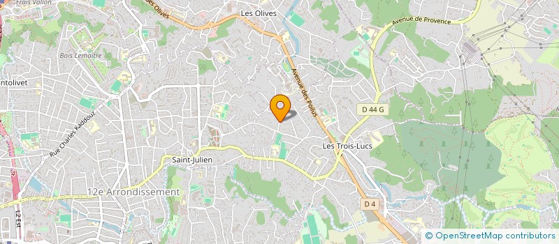 localisation de l'entreprise SCI ESPERANZA à MARSEILLE