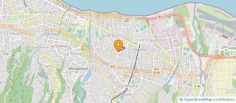 localisation de l'entreprise SCI ESPERANZA à SAINT-DENIS
