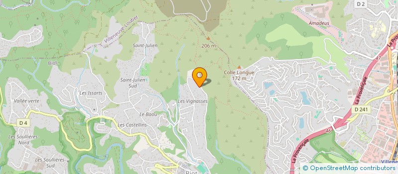 localisation de l'entreprise SCI ESPEY  BIOT