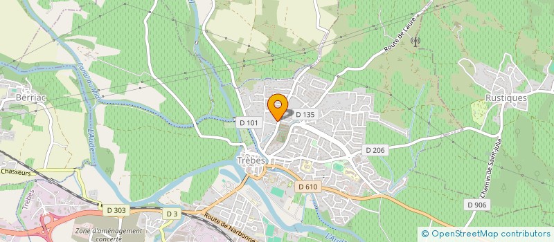 localisation de l'entreprise SCI ESPI  TREBES