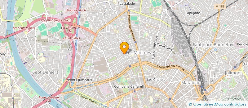 localisation de l'entreprise SCI ESPIAU PYRENEES à TOULOUSE