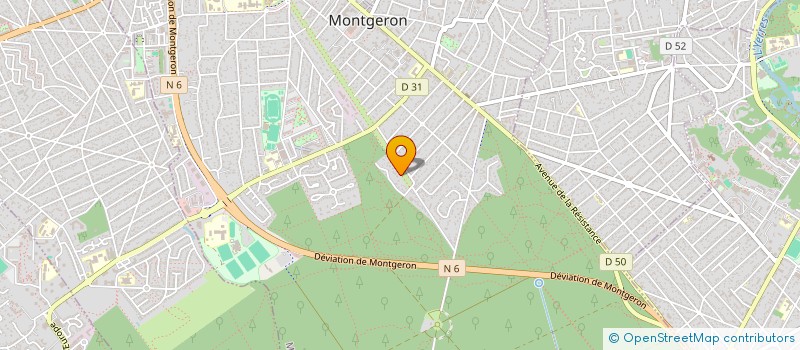 localisation de l'entreprise SCI ESPICAP à MONTGERON