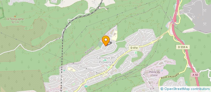 localisation de l'entreprise SCI ESPIGOULE à CARNOUX-EN-PROVENCE