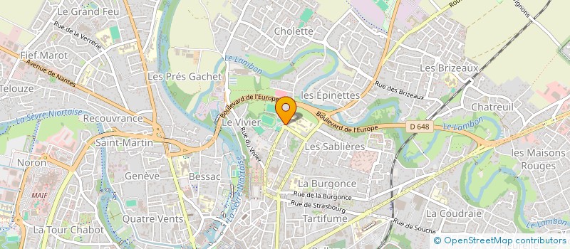 localisation de l'entreprise SCI ESPINASSOU  NIORT