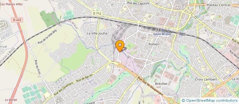 localisation de l'entreprise SCI ESPINHOSA  PLOUFRAGAN