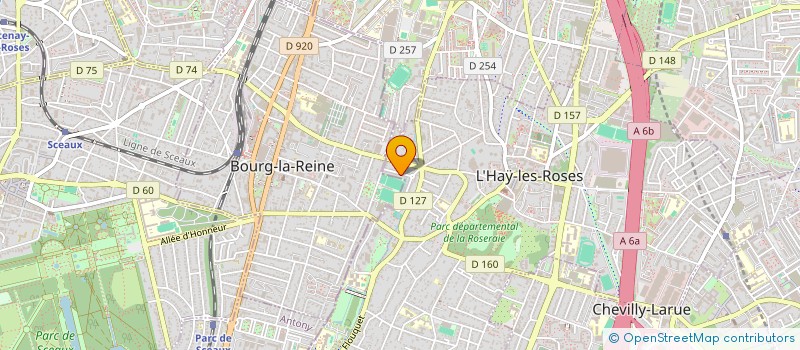 localisation de l'entreprise SCI ESPIRITO  L'HAY-LES-ROSES