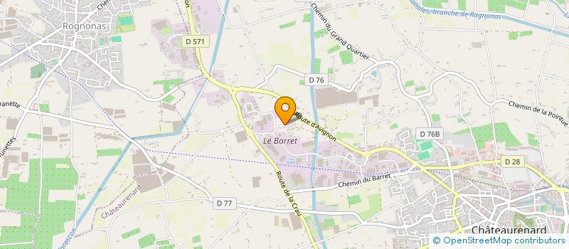localisation de l'entreprise SCI ESPISAKIS à CHATEAURENARD