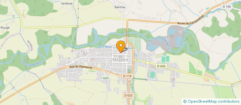 localisation de l'entreprise SCI ESPM à MIREPOIX