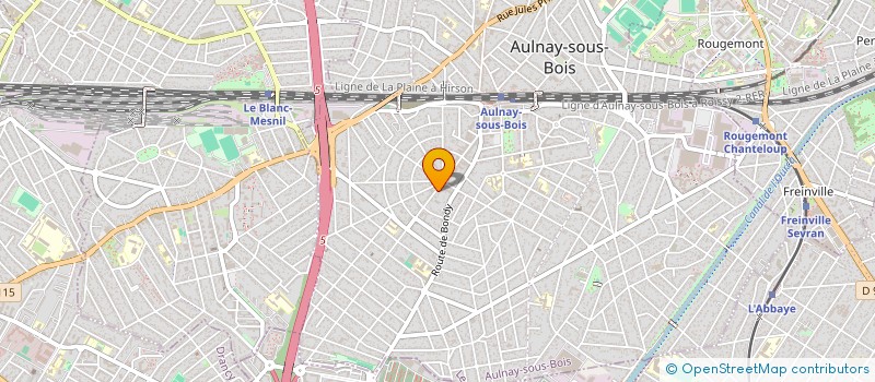 localisation de l'entreprise SCI ESPOIR à AULNAY-SOUS-BOIS