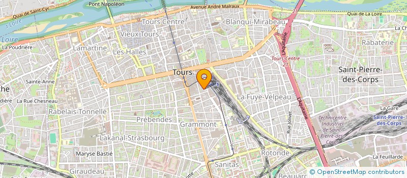 localisation de l'entreprise SCI ESPOIR  TOURS