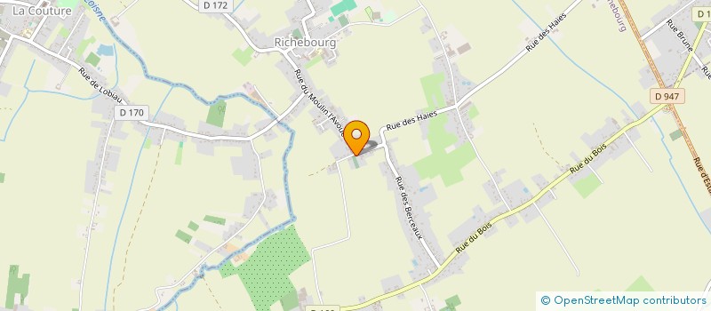 localisation de l'entreprise SCI ESPOIR  RICHEBOURG