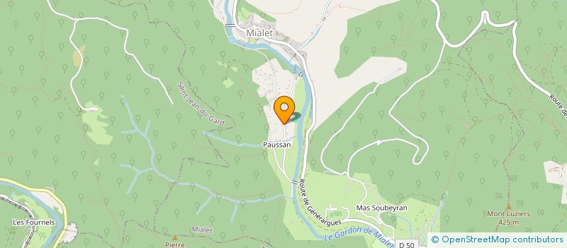 localisation de l'entreprise SCI ESPOIR  MIALET