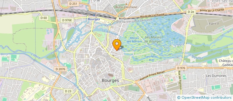 localisation de l'entreprise SCI ESPOIR  BOURGES