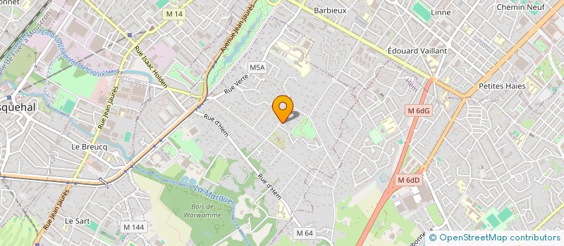 localisation de l'entreprise SCI ESPOIR à CROIX