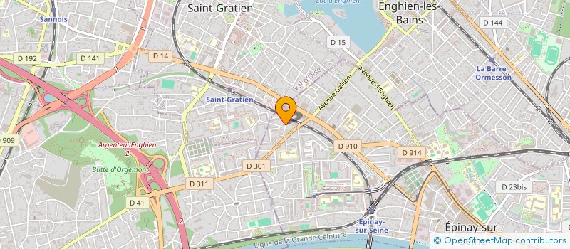 localisation de l'entreprise SCI ESPOIR à EPINAY-SUR-SEINE