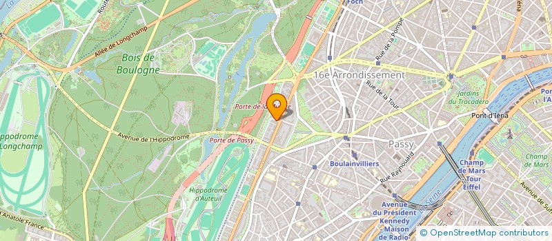 localisation de l'entreprise SCI ESPOIRS  PARIS