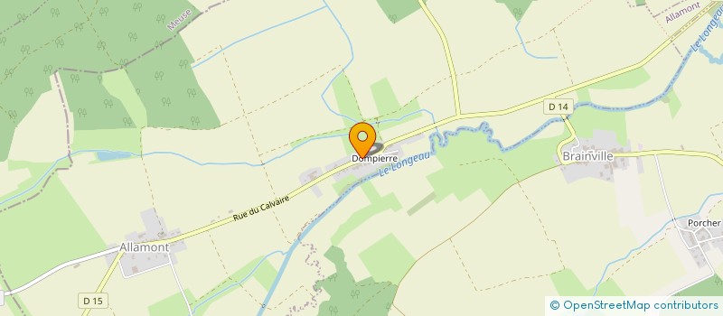 localisation de l'entreprise SCI ESPOSITO  ALLAMONT